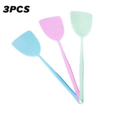 3x Fly Swatter Long Handle