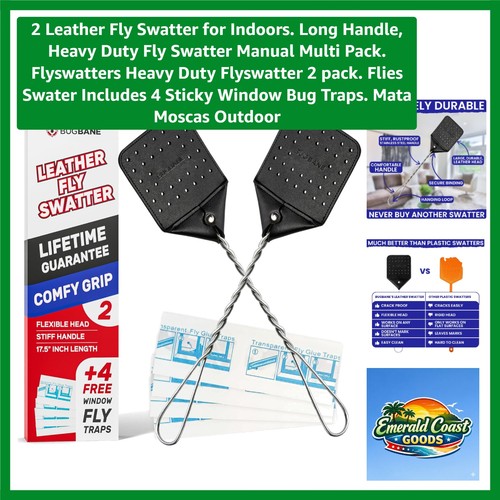 Long handle fly swatter duo - fly,