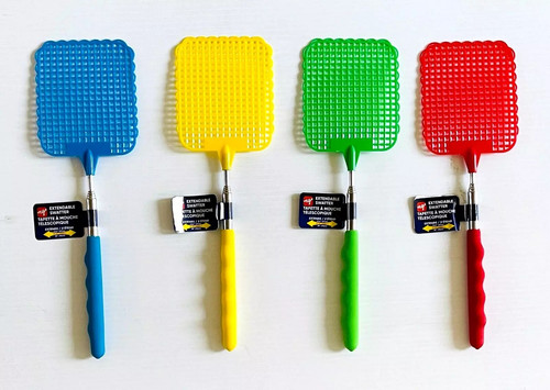 Pack extendable fly swatter - 4,
