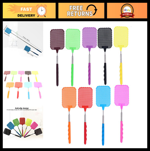 9pcs mini fly swatter - 9pcs, with