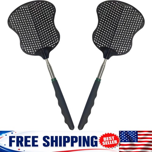 Fly swatter pcs black - swatter, 2