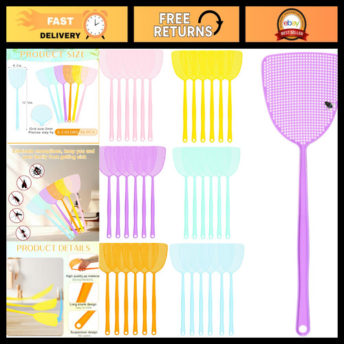 Plastic long handle fly - plastic,