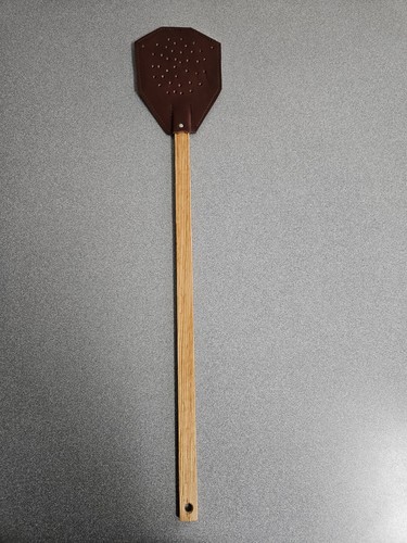 Heavy duty leather fly - duty, swatter