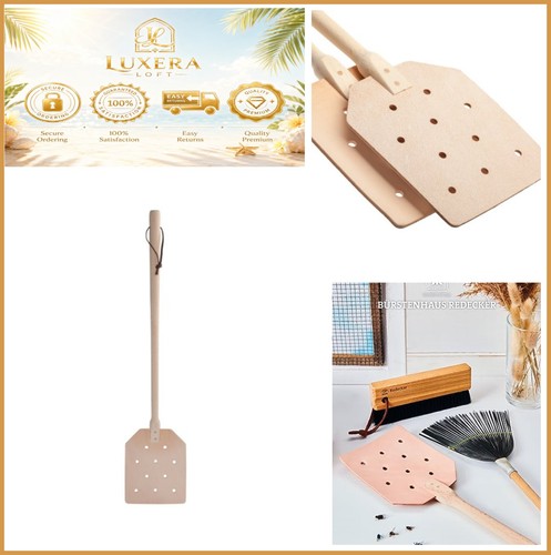 Fly swatter leather head - swatter,
