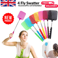 4 FLY SWATTER TELESCOPIC