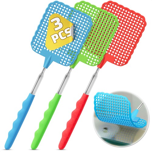 Pack telescoping fly swatter - 3,