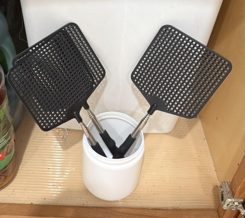 Telescopic fly swatter - 3, pack