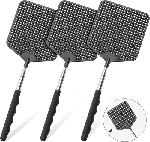 Telescopic fly swatter - telescopic,