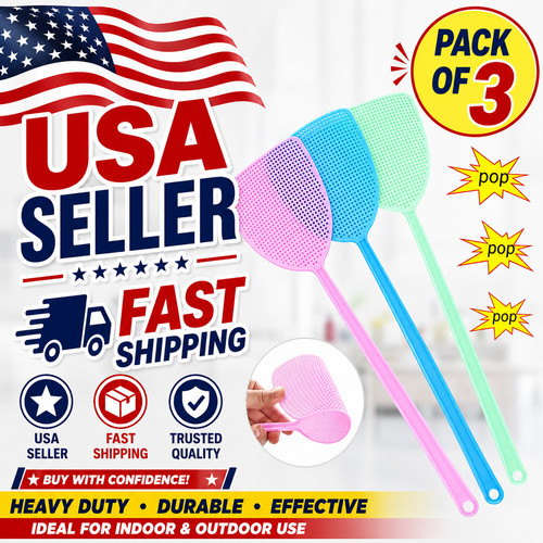 Pack fly swatter set - set, heavy